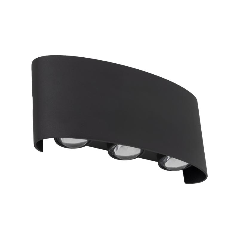 Arrow black kinkiet LED IP54