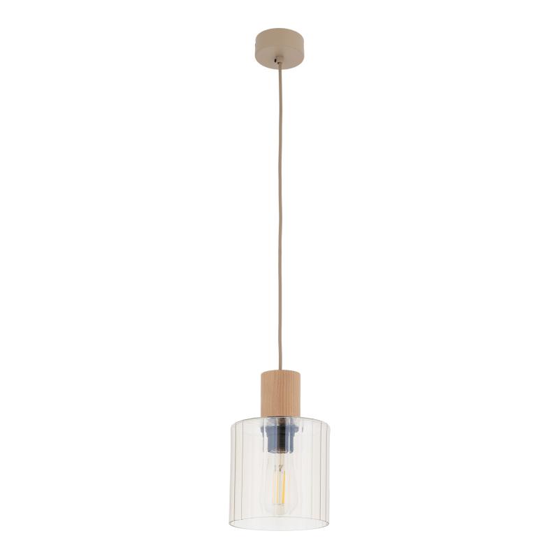 Sierra wood lampa wisząca 1XE27