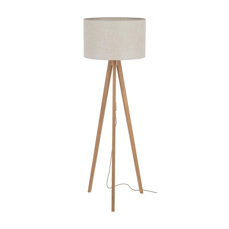 Viga shade sosna lampa podłogowa 1XE27
