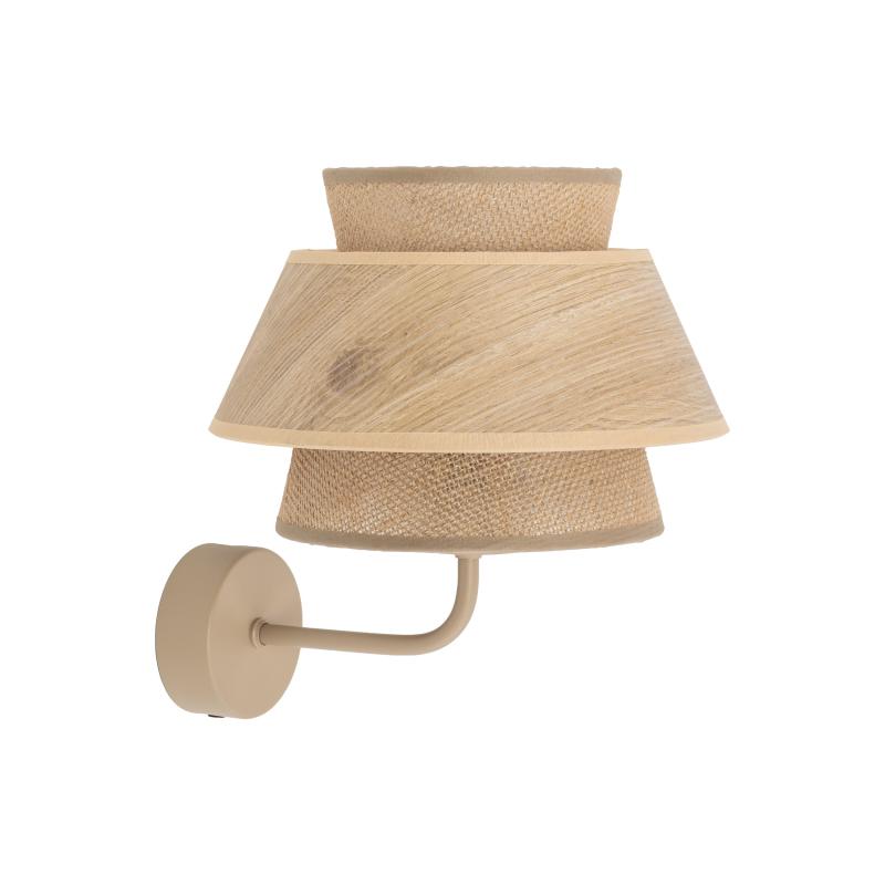 Kalum wood kinkiet 1XE27