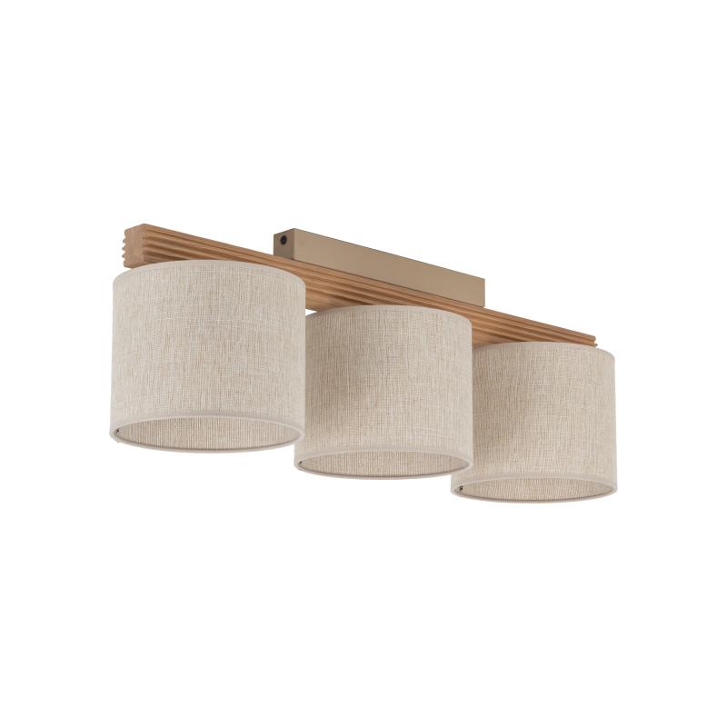 Viga shade sosna lampa sufitowa 3XE27